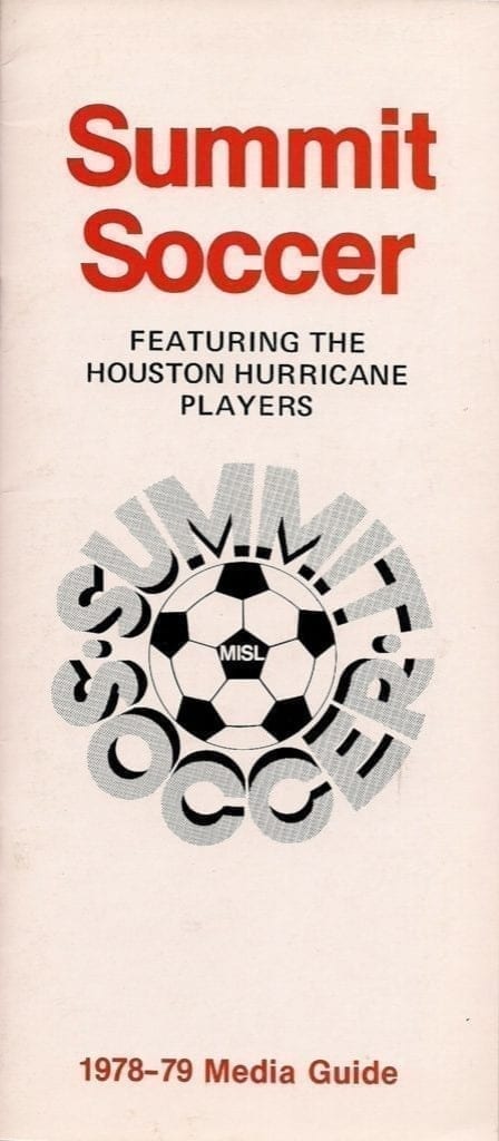 1978-79 Houston Summit Media Guide