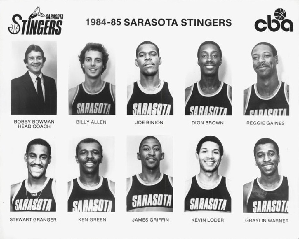 Sarasota Stingers Continental Basketball Association