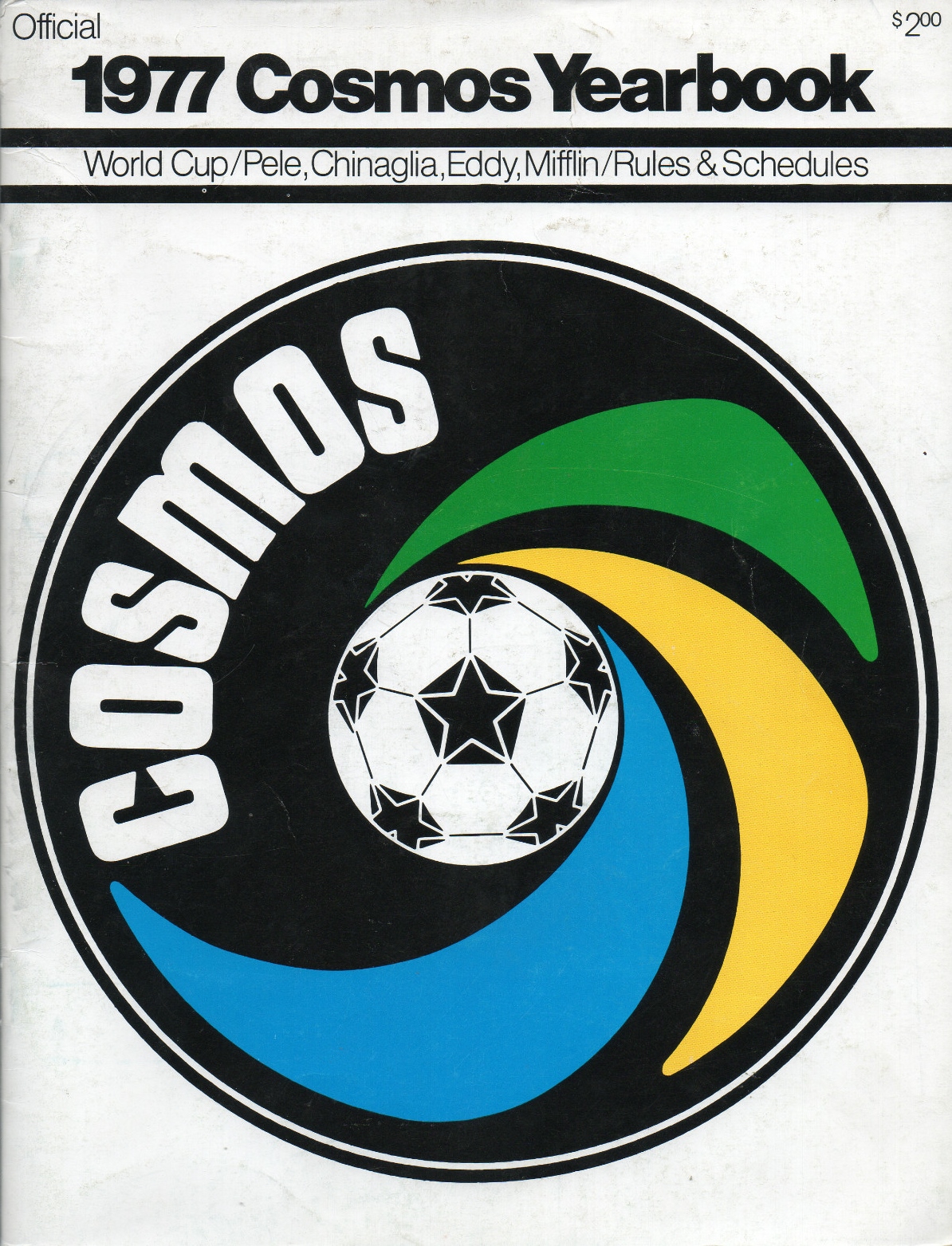 1977 New York Cosmos Yearbook
