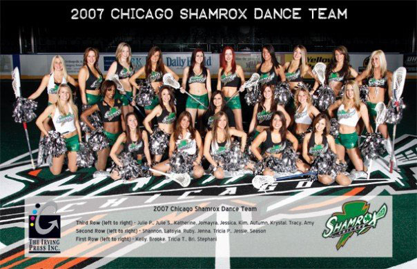 2007 Chicago Shamrox Dance Team Group Photo