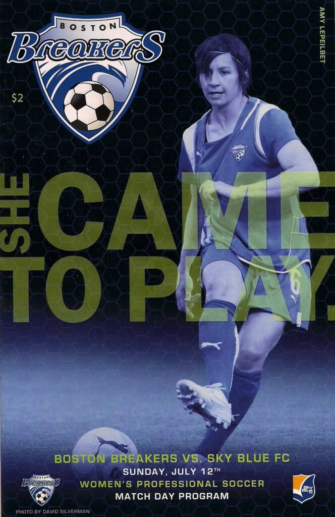 Amy LePeilbet Boston Breakers