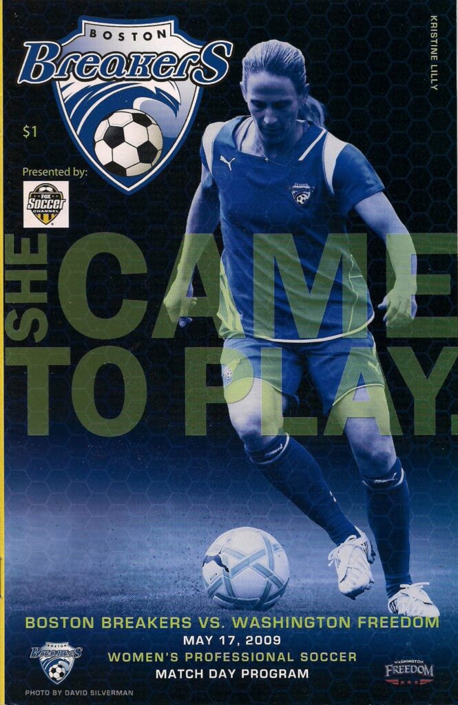 Kristine Lilly Boston Breakers