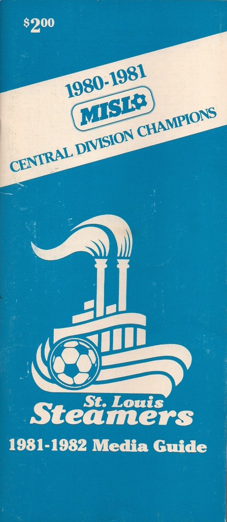 1981-82 St. Louis Steamers Media Guide