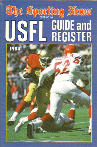 1984 Sporting News USFL Guide & Register