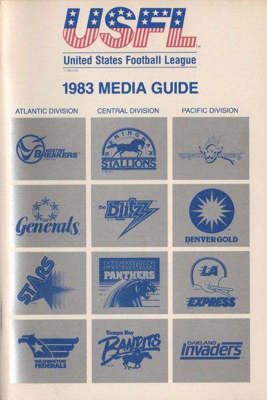 1983 United States Football League Media Guide