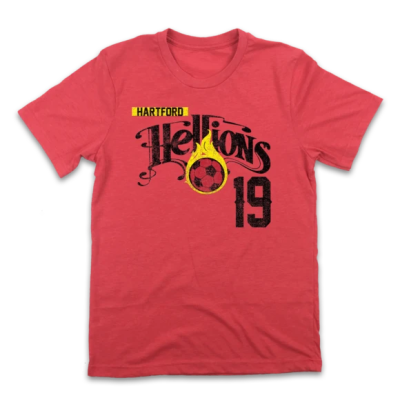 Hartford Hellions MISL Soccer Logo T-Shirt