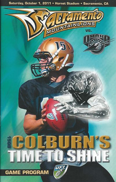 SACRAMENTO MOUNTAIN LIONS DAUNTE CULPEPPER nfl ufl UNITED FOOTBALL