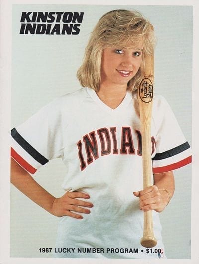 1987 Kinston Indians Program