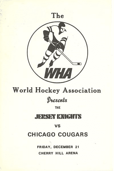 1973 Jersey Knights Program