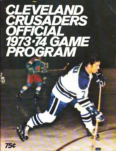 1974 Cleveland Crusaders Program