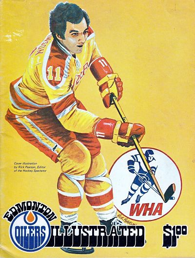 1974 Edmonton Oilers Program