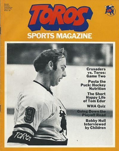 1974 Toronto Toros Program