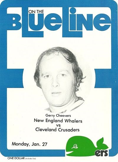 Gerry Cheevers Cleveland Crusaders