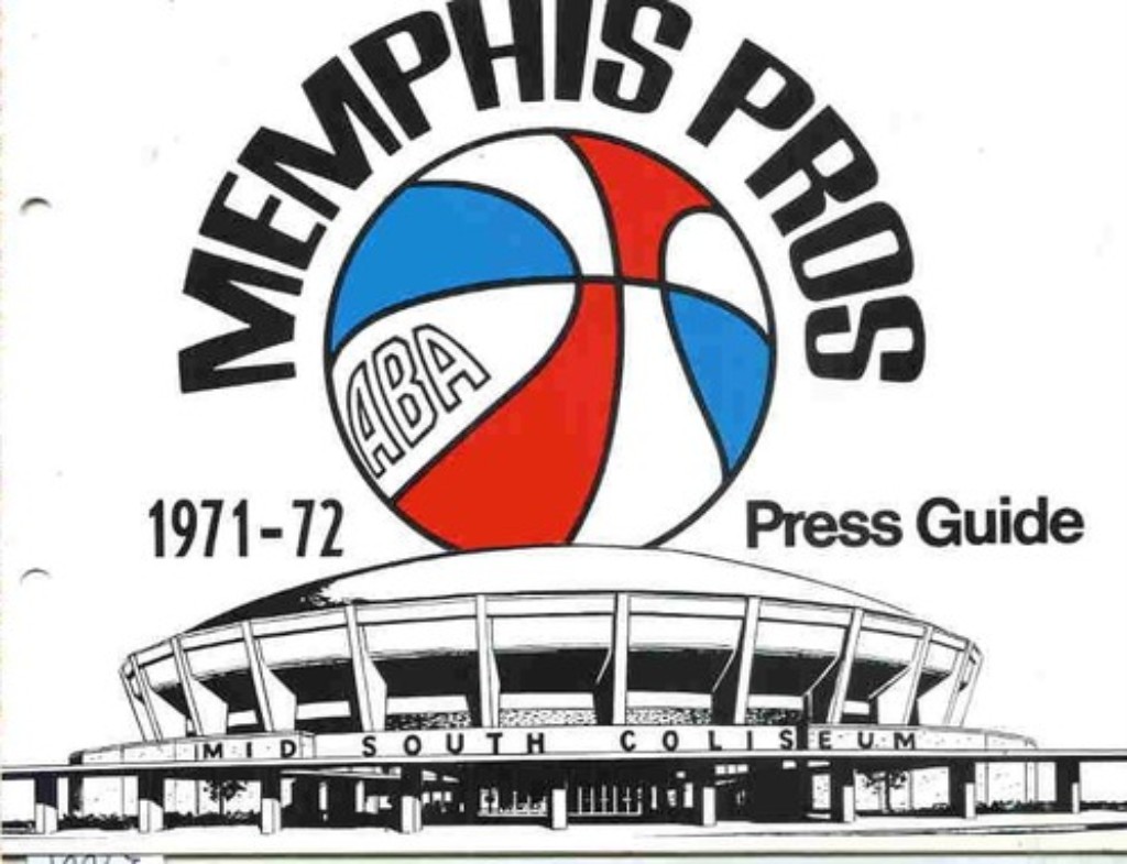 1971-72 Memphis Pros Media Guide