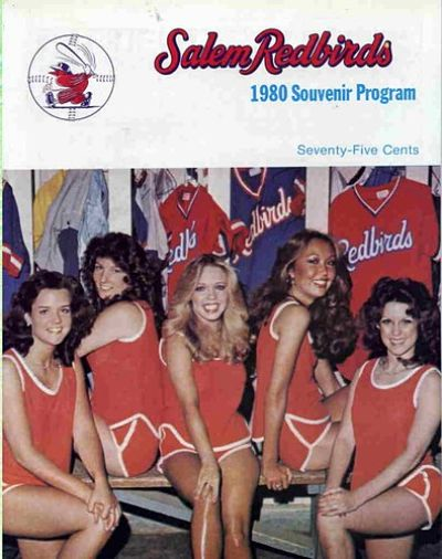 1980 Salem Redbirds Program