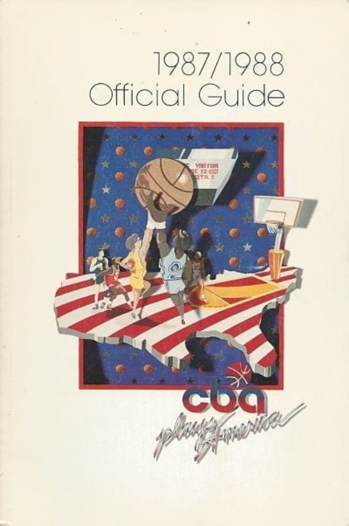 1987-88 Continental Basketball Association Media Guide