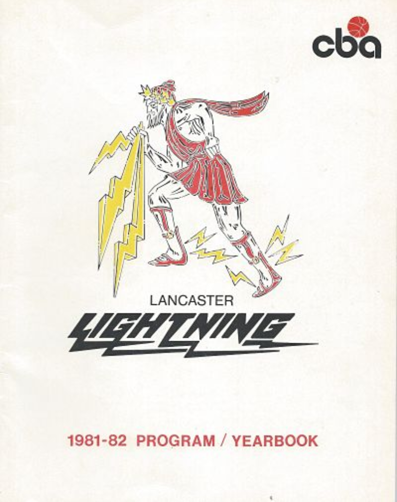 1981-82 Lancaster Lightning Yearbook