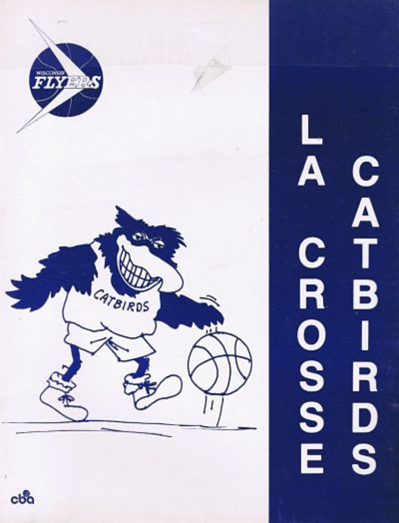 1986-87 Wisconsin Flyers Program