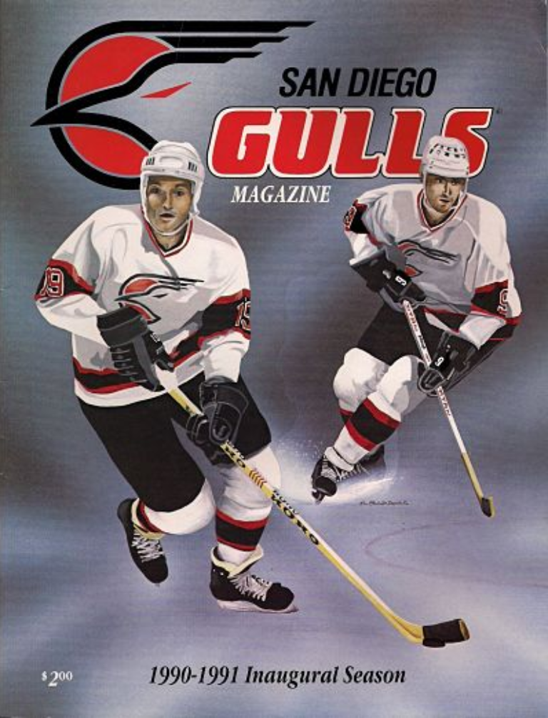The Old Western Hockey League - WHL - Great San Diego Gulls game