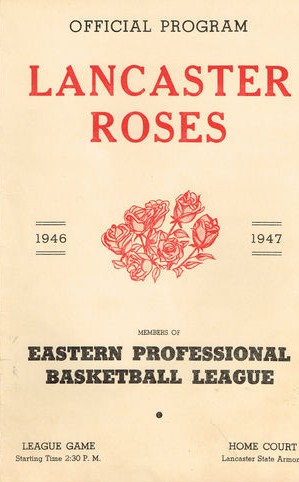 1946-47 Lancaster Red Roses Program