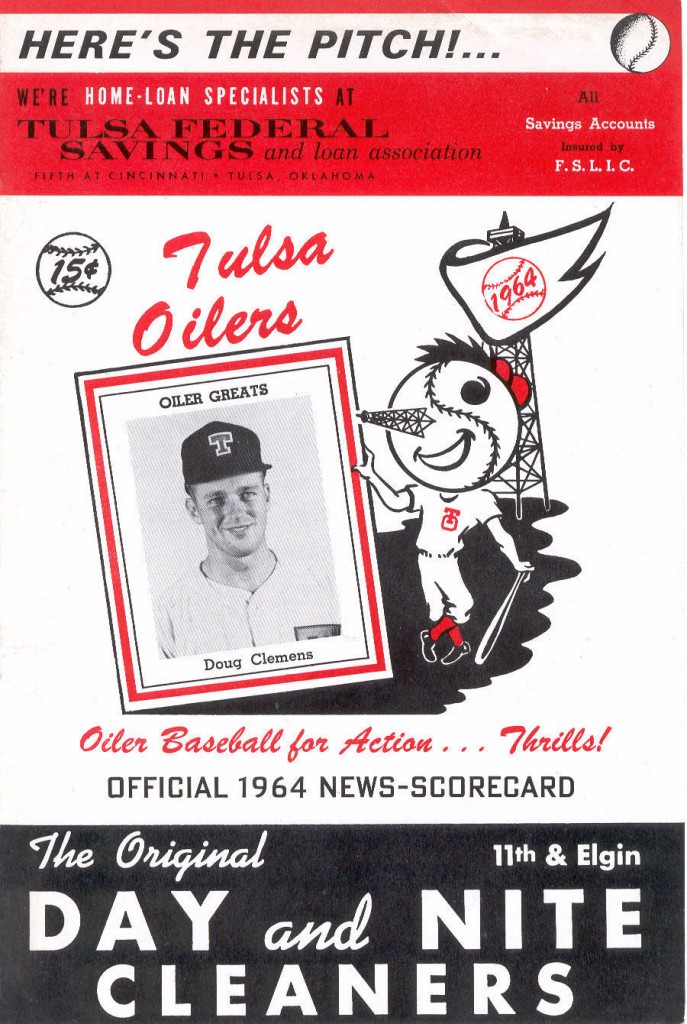 1964 Tulsa Oilers Program