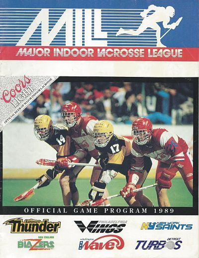 1989 Major Indoor Lacrosse League Yearbook