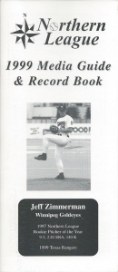 1999 Northern League Media Guide