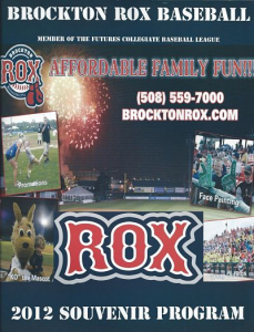 2012 Brockton Rox