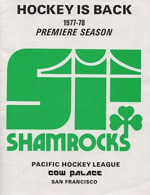 1977-78 San Francisco Shamrocks Program