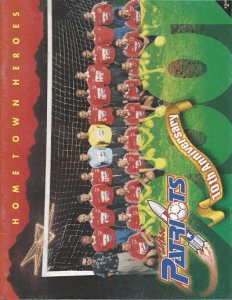 2001 El Paso Patriots Program