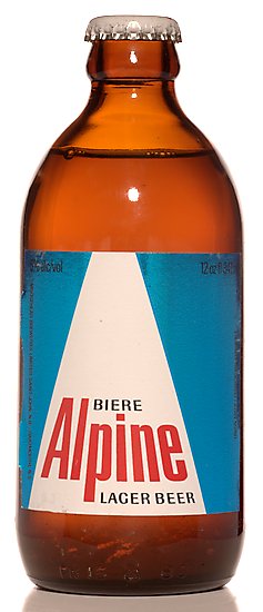 Moncton Alpines Alpine Lager Beer Sponsorship