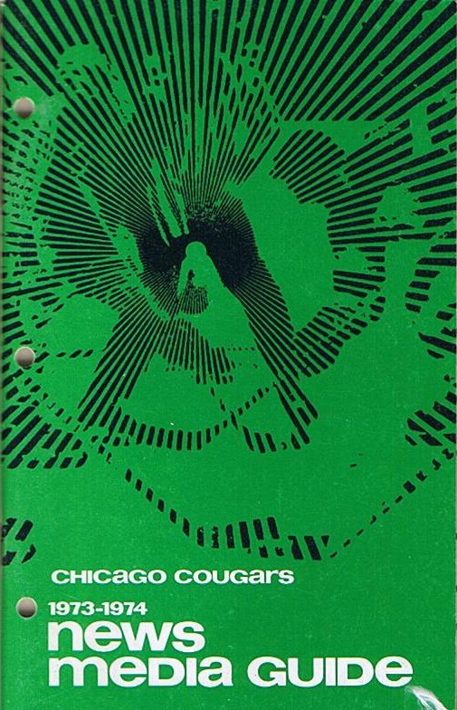 1973-74 Chicago Cougars Media Guide
