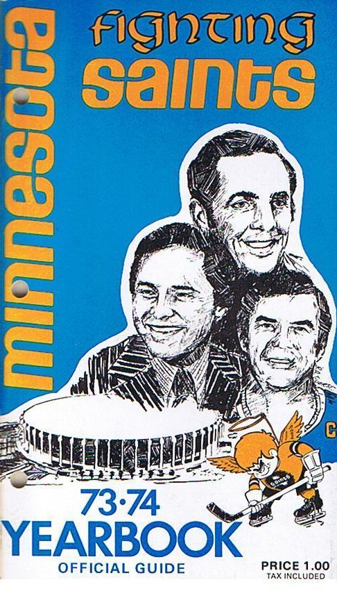 1973-74 Minnesota Fighting Saints Media Guide