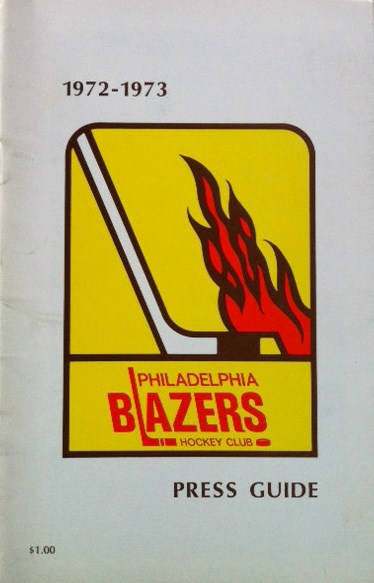 1972-73 Philadelphia Blazers Media Guide