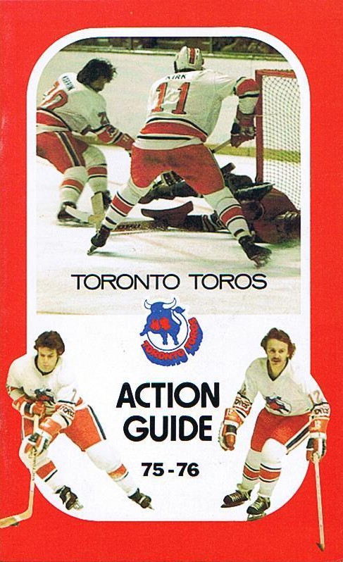 1975-76 Toronto Toros Media Guide