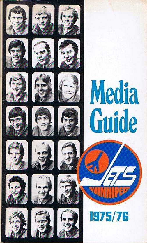 1975-76 Winnipeg Jets Media Guide