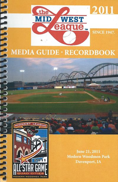 2011 Midwest League Media Guide & Record Book