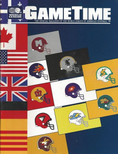 National Football League Programs • Fun While It Lasted