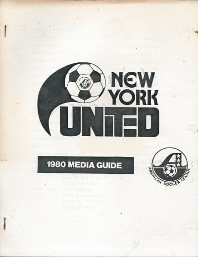 1980 New York United Media Guide