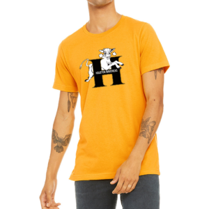 Houston Mavericks gold T-shirt