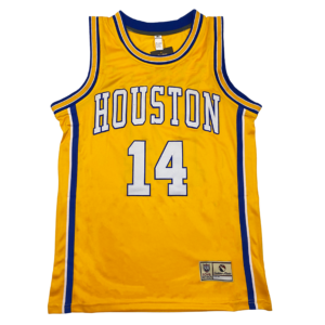 Houston Mavericks jersey yellow