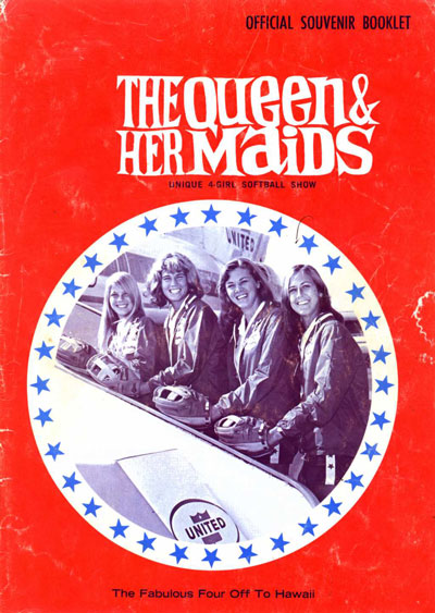 1971 The Queen & Her Maids Softball Program