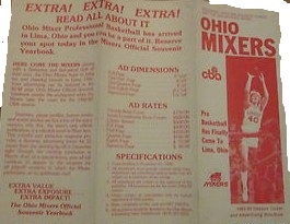 Ohio Mixers Schedule