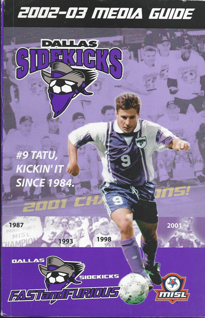 OTD (11.8.98): On this day, the Dallas Sidekicks were crowned