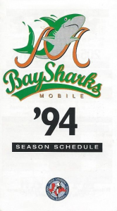 Pocket Schedules logo, uniforms, and team history photo