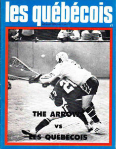 1974 Montreal Quebecois Lacrosse Program