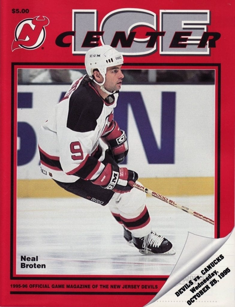 Neal Broten New Jersey Devils