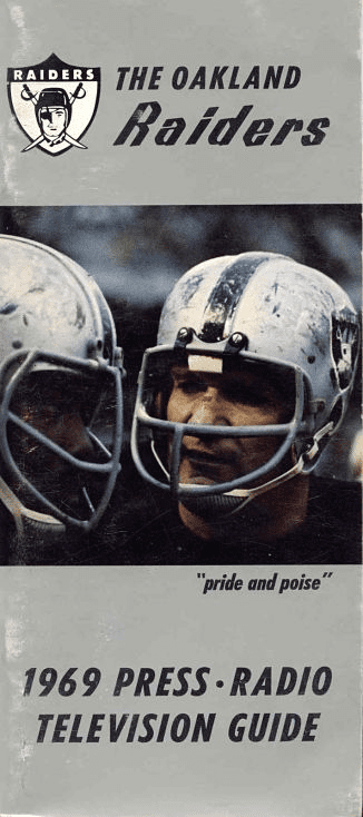 Lot Detail - 1967 AFL Championship Game Media Guide – Houston Oilers vs  Oakland Raiders