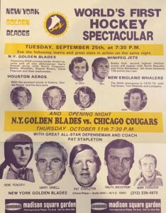 WHA New York Golden Blades ad