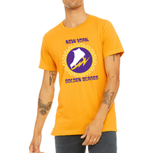 New York Golden Blades gold T-shirt